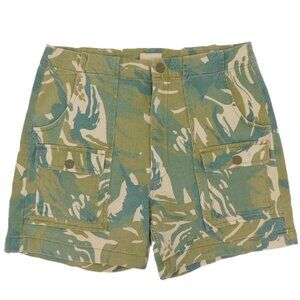 MOTHER Rambler Patch Pocket Shorts In Tropical Camo | VGUC | 29
